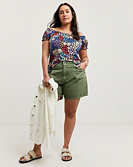 Joe Browns Floral Burst Boho Jersey Top