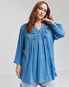 Joe Browns Favourite Longline Crinkle Blouse