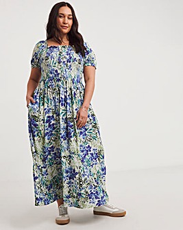 Joe Browns Shirred Animal Instinct Maxi Dress