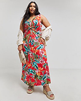 Joe Browns Favourite Knot Front Jersey Maxi Dress