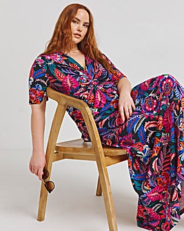 Joe Browns Knot Front Jersey Maxi Dress