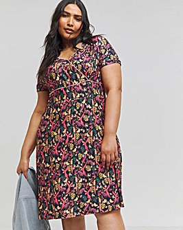 Joe Browns Perfect Parrot Jersey Midi Dress