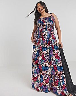 Joe Browns Polly Floral Jersey Maxi Dress