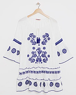 Joe Browns Santorini Embroidered Boho Tunic