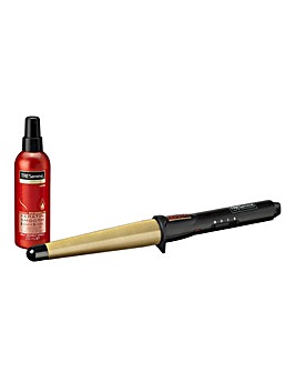 TRESemme Kertain Smooth Salon Shine Waves Curling Wand and Marula Oil Set