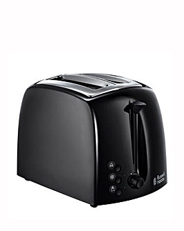 Russell Hobbs 21641 Textures 2 Slice Black Toaster