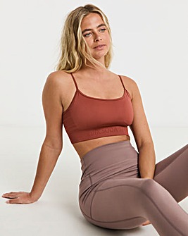 Pink Soda Logo Seamless Bra