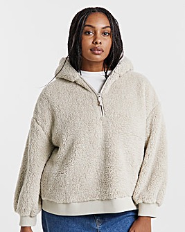 Oatmeal Teddy Hoodie