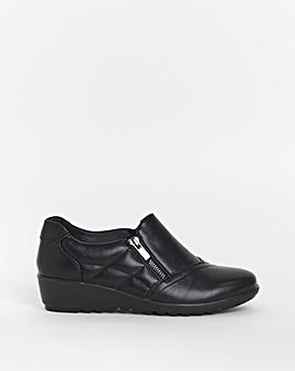 Cushion Walk Side Zip Shoe EEE Fit