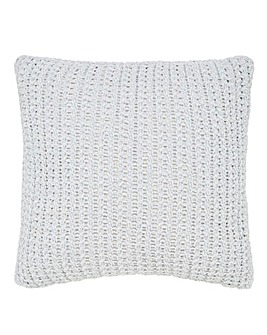 Chenille Basket Weave Cushion