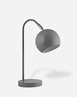 Grey Arc Table Lamp