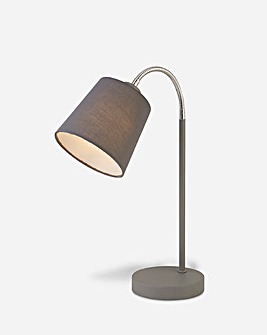Grey Flexi Table Lamp