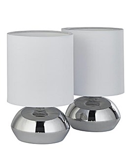 Set Of Two Touch Lamps