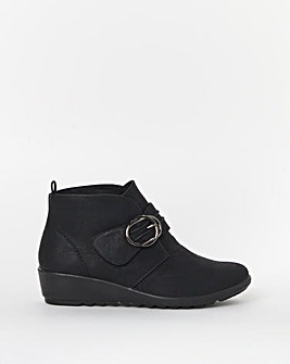 Cushion Walk Touch & Close Ankle Boot EEE Fit