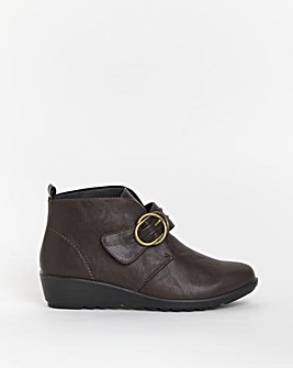 Cushion Walk T&C Ankle Boot EEE Fit