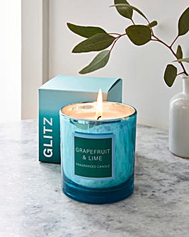 Glitz Grapefruit & Lime Medium Candle