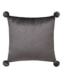 Pom Pom Fleece Cushion