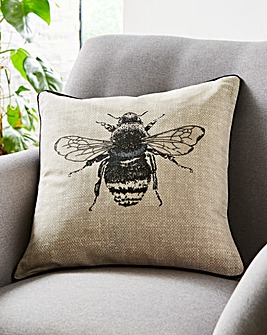 Bee Print Cushion
