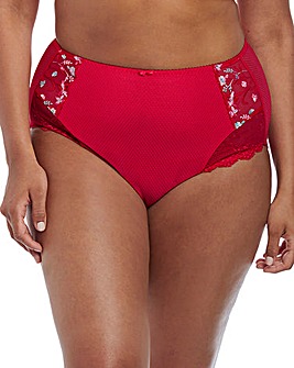 Elomi Charley Red Full Briefs