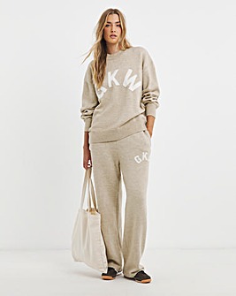 Gym King Restore Knit Straight Leg Joggers