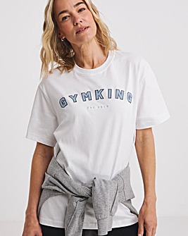 Gym King Shadow Boyfriend T-Shirt