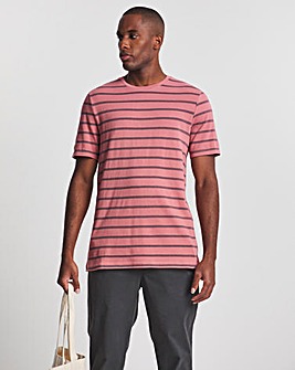 Jaquard Stripe T-shirt Long