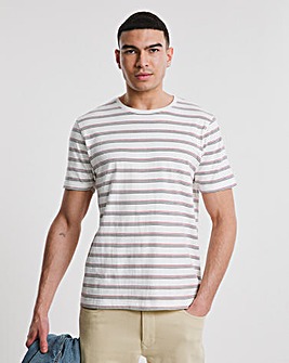 Heavyweight Stripe T-shirt L