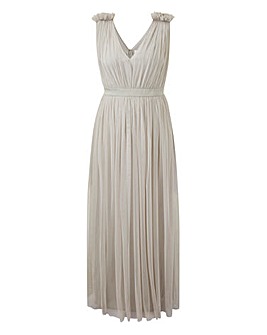 anaya kimono sleeve wrap maxi dress