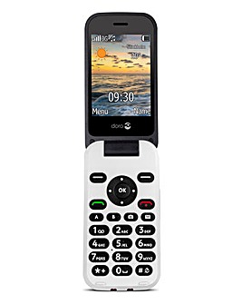 Doro 6620 Black/White SIM Free Mobile Phone