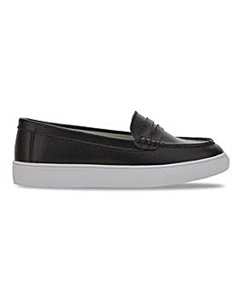Leather Leisure Loafers Extra Wide EEE Fit