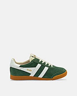 Gola Elan Trainers - Evergreen/White