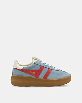 Gola Athena Trainers - Air/Coral/Off White/Gum