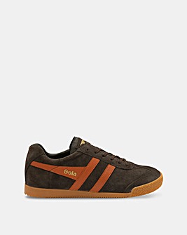 Gola Men's Harrier Trainer - Dark Brown