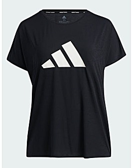 adidas Three Bar T-Shirt Plus Size