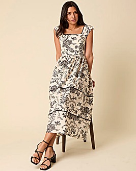 Nobody's Child Mira Midi Dress