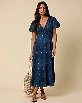 Nobody's Child Nia Midi Dress