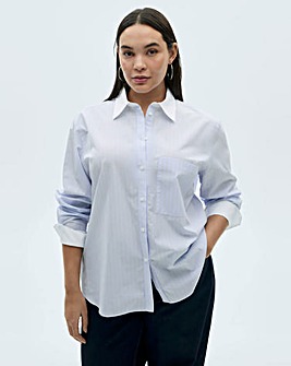 Mango Cotton Blend Hamburg Shirt