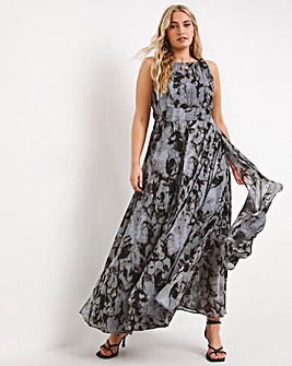 Religion Abstract Maxi Dress