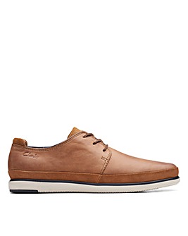 Clarks Unstructured Bratton Lace Standard Fitting Shoes