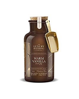 The Luxury Bathing Company Bath Crystals - Warm Vanilla & Fig