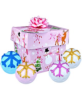 Bomb Cosmetics Sugar Plum Glow Gift Set