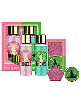Wicked 2 x 100g Bath Fizzer & Shimmer Body Mist duo