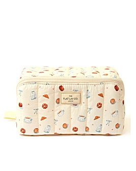 The Flat Lay Co. Marshmallow Makeup Box Bag-Patisserie