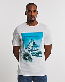 Mountain Graphic T-shirt L