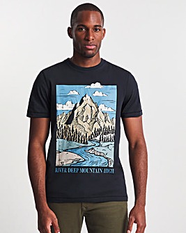 River Deep Graphic T-shirt Long