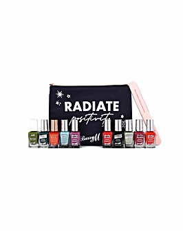 Barry M Toasty Tones Gelly Hi Shine Deluxe Nail Gift Set Worth 44 GBP