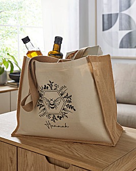 Personalised Bee Tote Bag