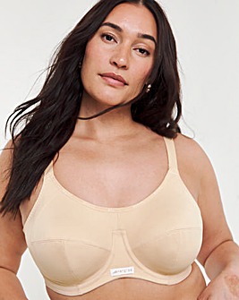 Elomi Energise High Impact Wired Sport Bra Nude