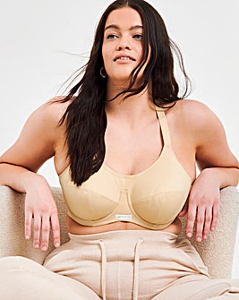 Elomi Energise High Impact Wired Sport Bra Nude