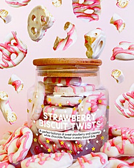 Treat Kitchen Strawberry Biscuit Jar